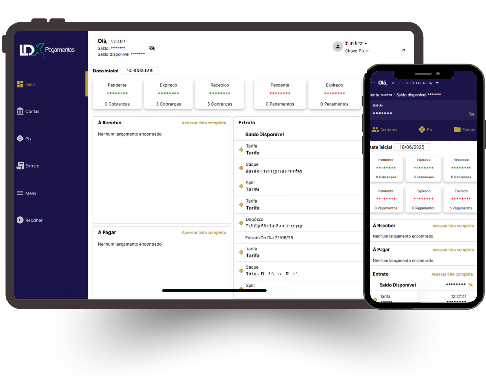 Profissional usando tecnologia de pagamentos
